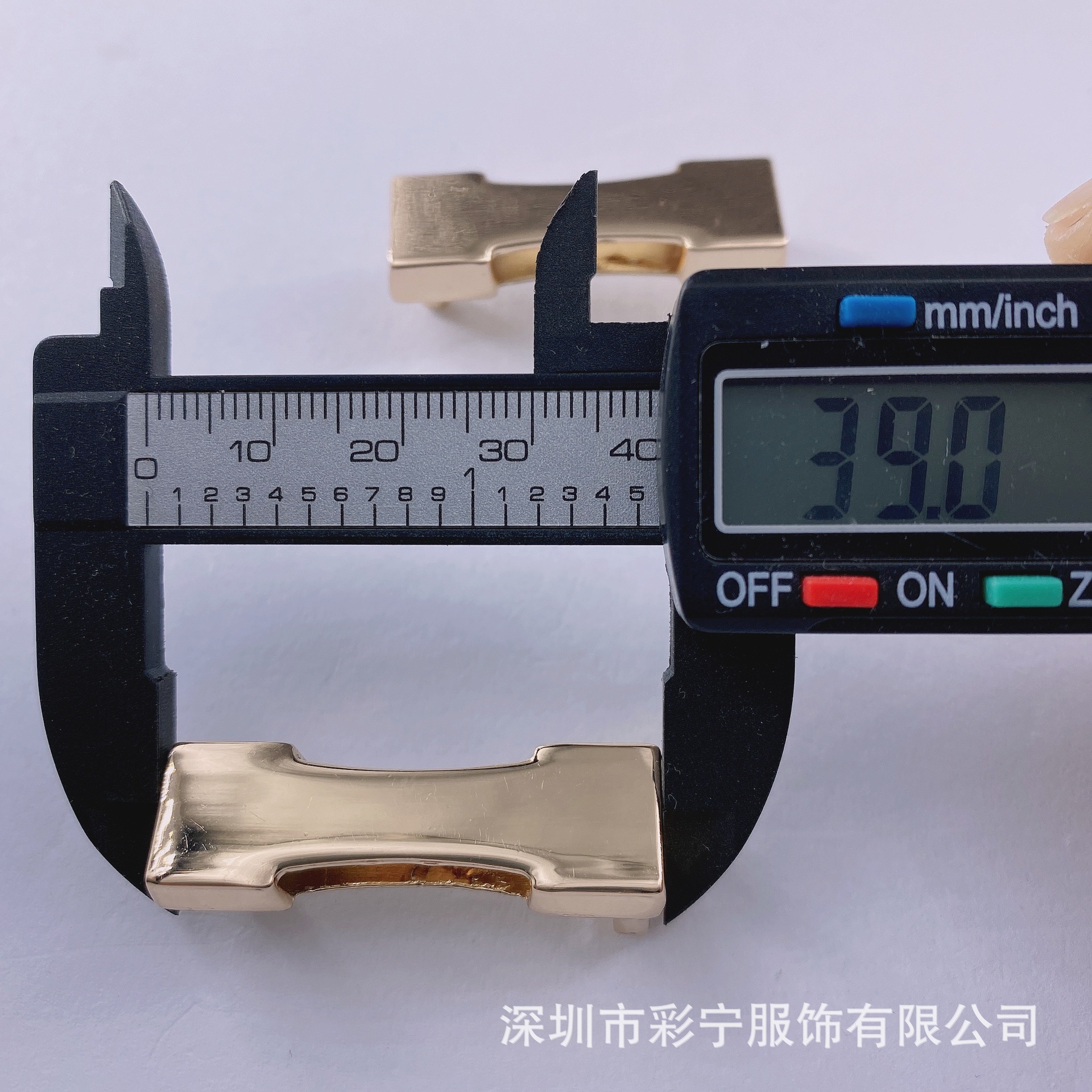 Thin Belt Decorative Buckle Rectangular Flat Belt Buckle Head 10mm Wide Thin Belt Metal Buckle Belt Smooth Buckle
