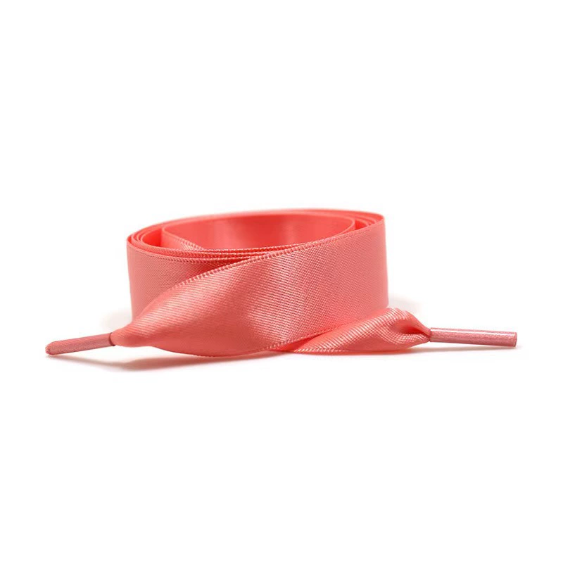 Shoelaces polyester, flat 2 cm, lengths 80–140 cm, multi-color options