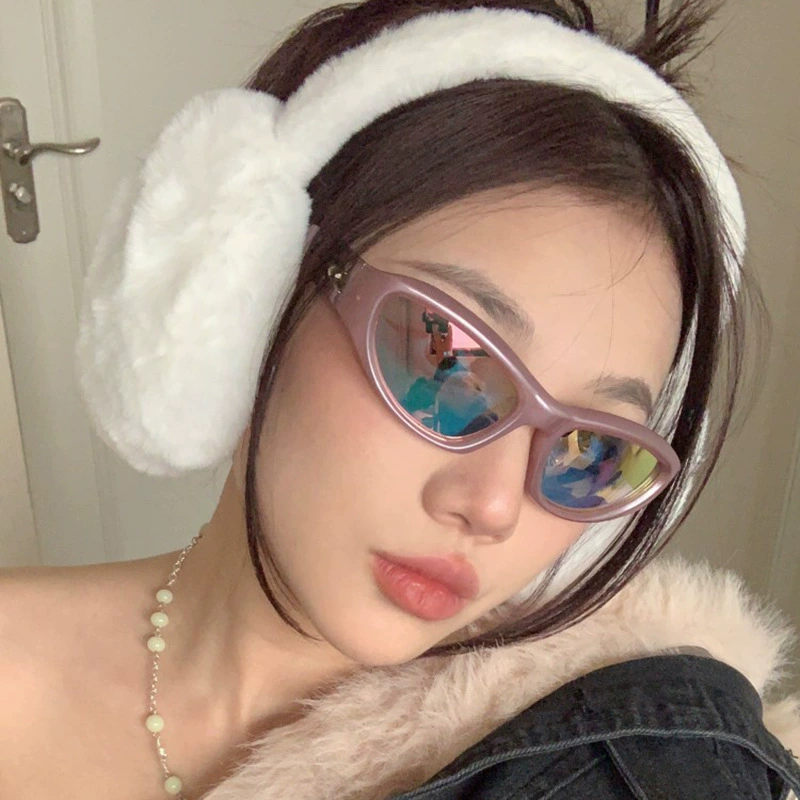 Солнцезащитные очки TikTok, трендовые очки с солнечной батареей, интернет-знаменитость, котовый глаз, 2 карат