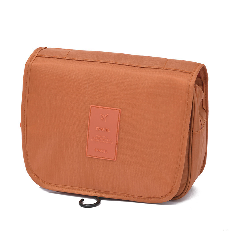 Bolsa de Aseo con Gancho de Poliéster Impermeable y Portátil para Viajes