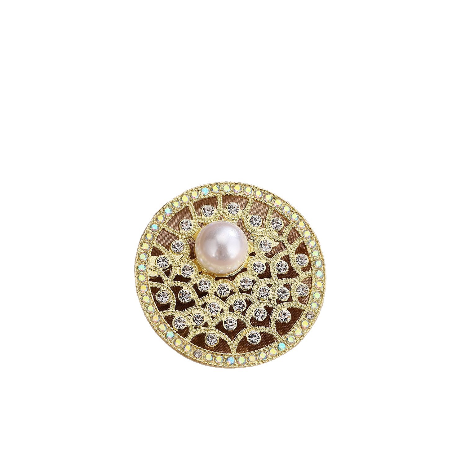 Spilla di perle stile coreano elegante accessorio moda donna_voghion.com