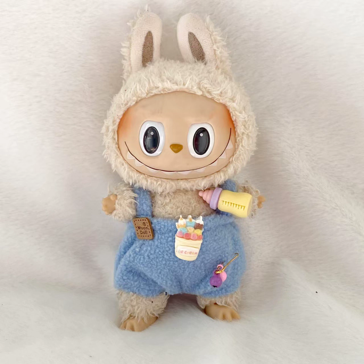 Doll plastic, overall for dressing up, second generation, children's clothing