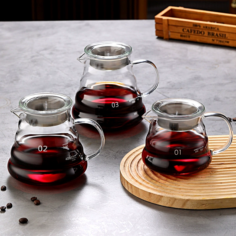 Поставка кофе из боросиликатного стекла, ручной заварки, чашки с капельным фильтром, бытовой набор, кастрюля Мока, кастрюля для холодного заваривания