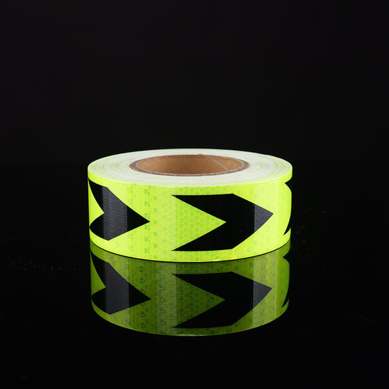 Car reflective sticker special truck safety night reflective film warning sign lattice arrow reflective strip
