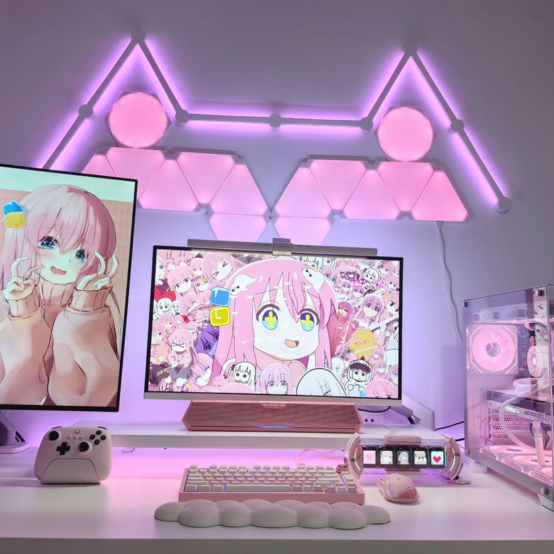 Ultra-thin quantum lamp odd light board constellation lamp line lamp pickup electric competition atmosphere lamp intelligent night light Ultra-thin quantum lamp odd light board constellation lamp line lamp pickup electric competition atmosphere lamp intelligent night light