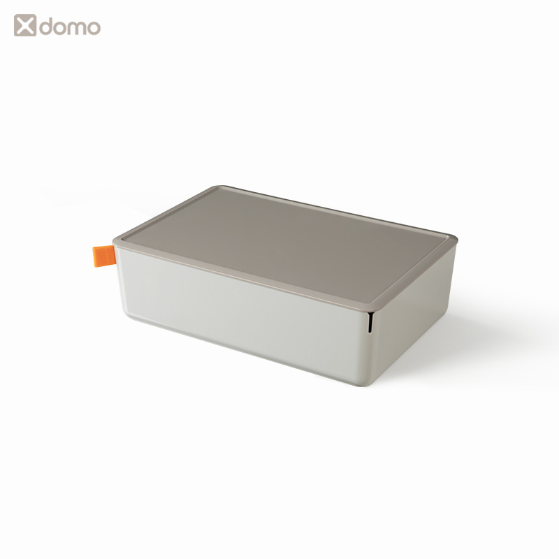 Caja de almacenamiento a prueba de polvo con cubierta de escritorio de poder, oficina doméstica, dormitorio, bocadillos, juguetes, caja de almacenamiento image 11