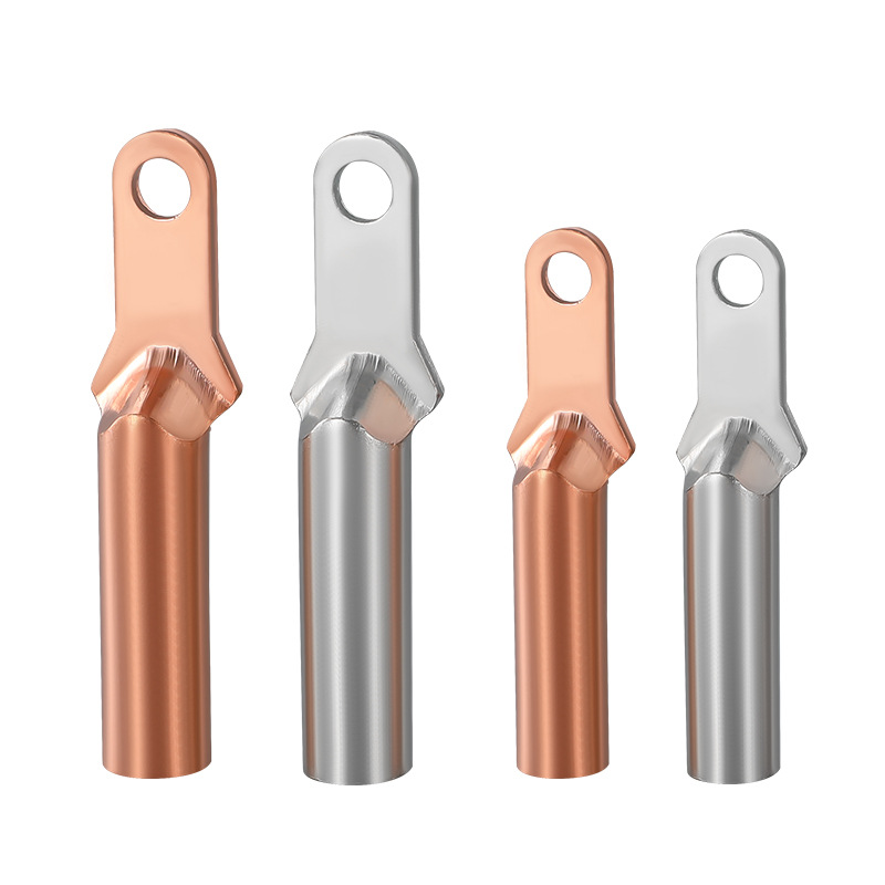 Jinlei DT small head copper nose, irregular copper terminal, narrow head purple copper wire ear, circuit breaker line nose 