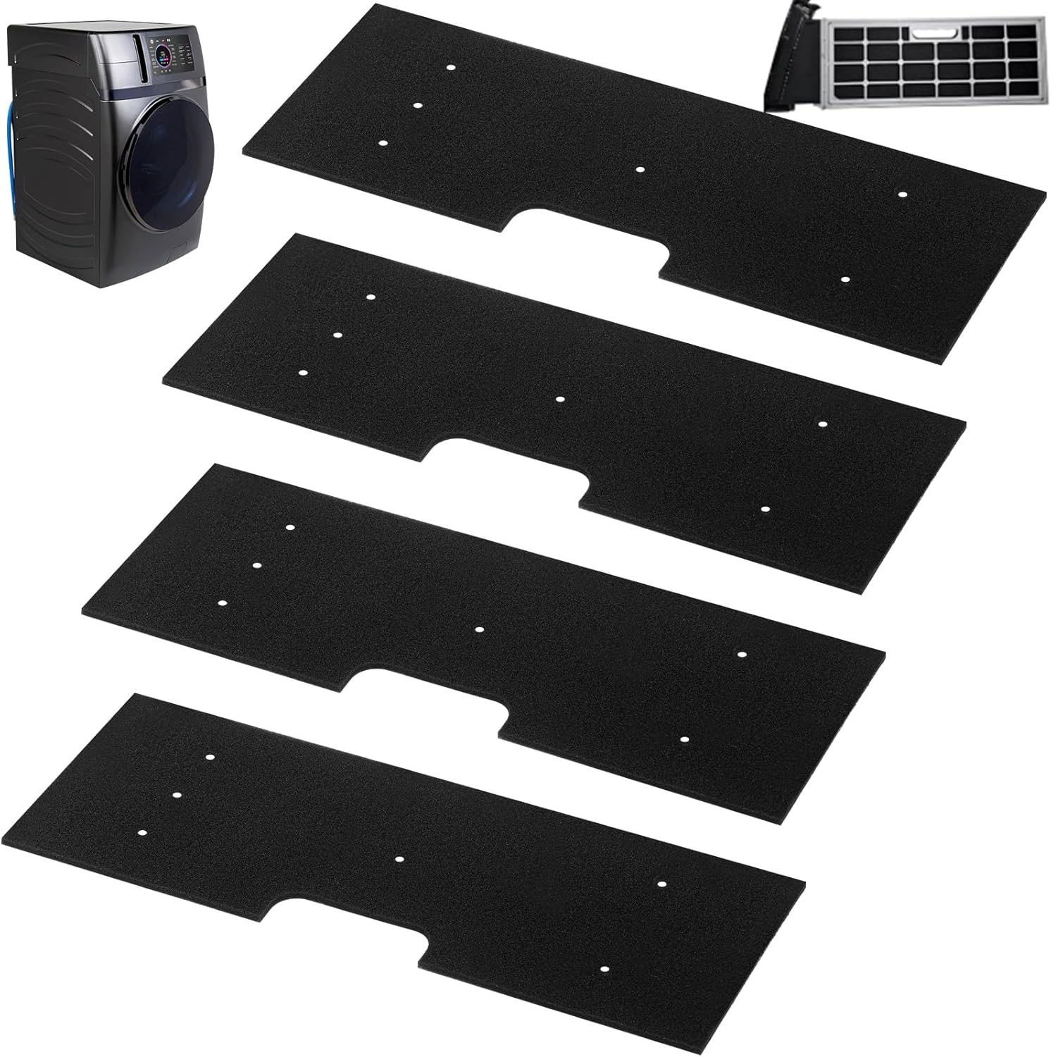 Nuanchu Ge Dryer 绒毛过滤器替换棉绒 Wh01x35719 Ge 洗衣机烘干