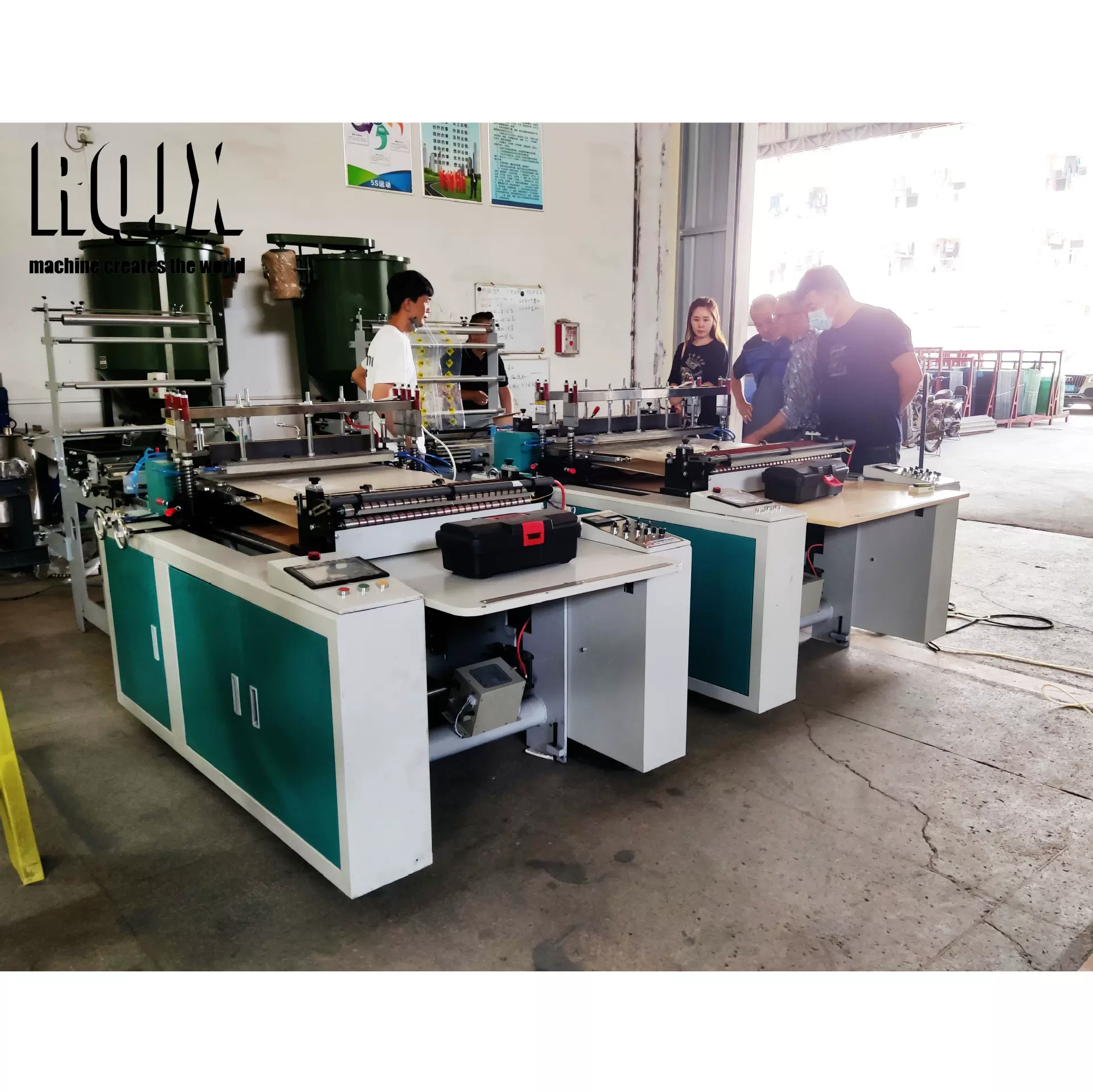 检验核酸试剂袋制袋机 PE膜热切机 拉骨自封袋生物检验袋封口裁切