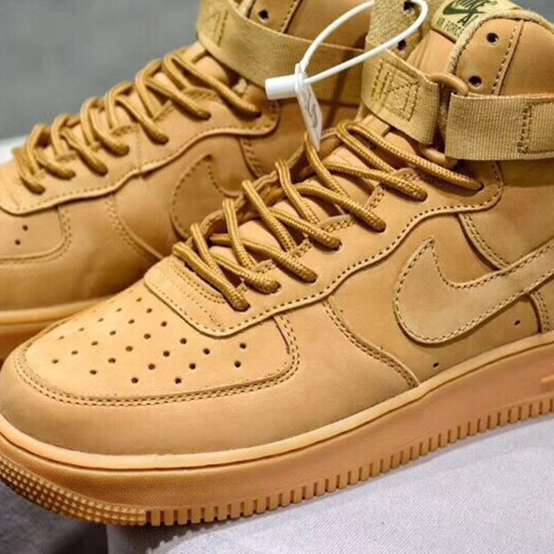 Putian zapatos de la Fuerza Aérea N ° 1 zapatos bajos del tablero superior AF1 zapatos blancos Alta versión AF1 pareja zapatos de hombre y mujer de moda casual