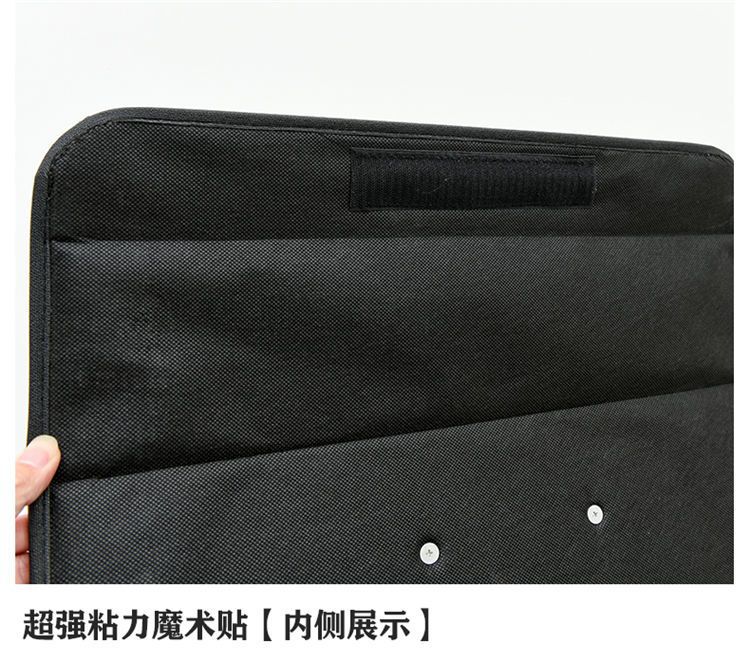 Car trunk storage box storage box leather storage box leather folding car storage box