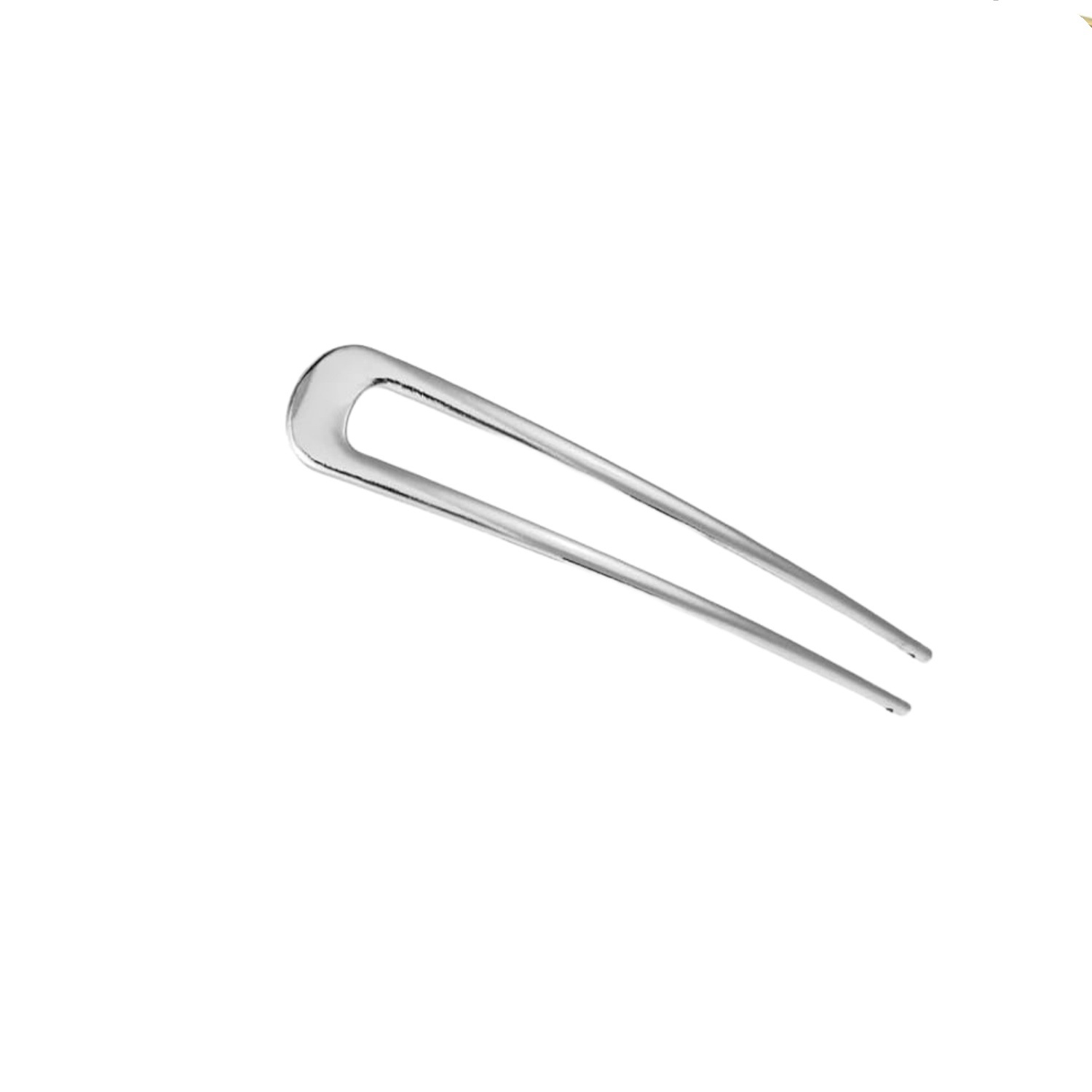 Pein de cabello de aleación simple de cuatro dientes estilo chino disco retrogrado pein de cabello DIY onda U-shaped color al por mayor pinzas de cabello