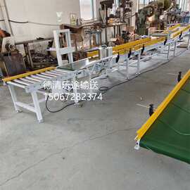 25/50kg包装袋码垛输送线 倒包 压包整形 颠包整平 带抓取输送机