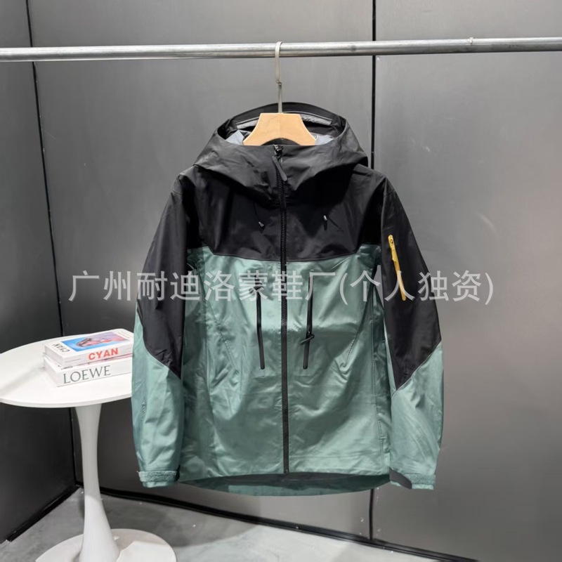 纯原鸟家同款SV7 防风防水三层压胶硬壳冲锋衣男女户外登山运动服|undefined