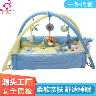 Prince and Princess Kaqibet Ordinary Velvet Music Game Blanket Mat Crawling Mat Fitness Rack Music Toy