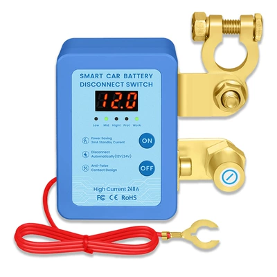 Power-Off Switch Negative Terminal 12V/24V: Power supply, ignition system accessories