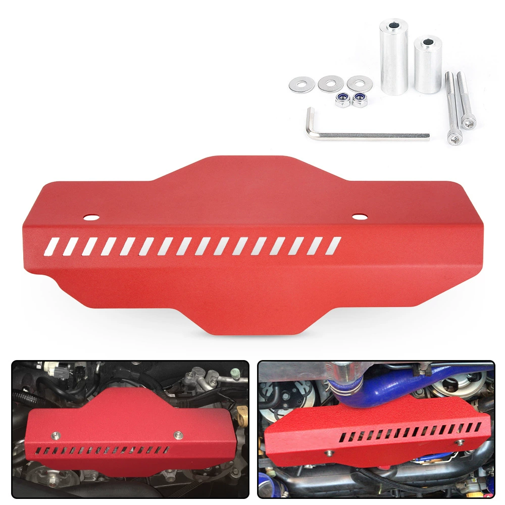 Защитный кожух-накладка из алюминиевого сплава для трансграничной тюнинга автомобилей, декоративная накладка, подходит для Subaru Impreza