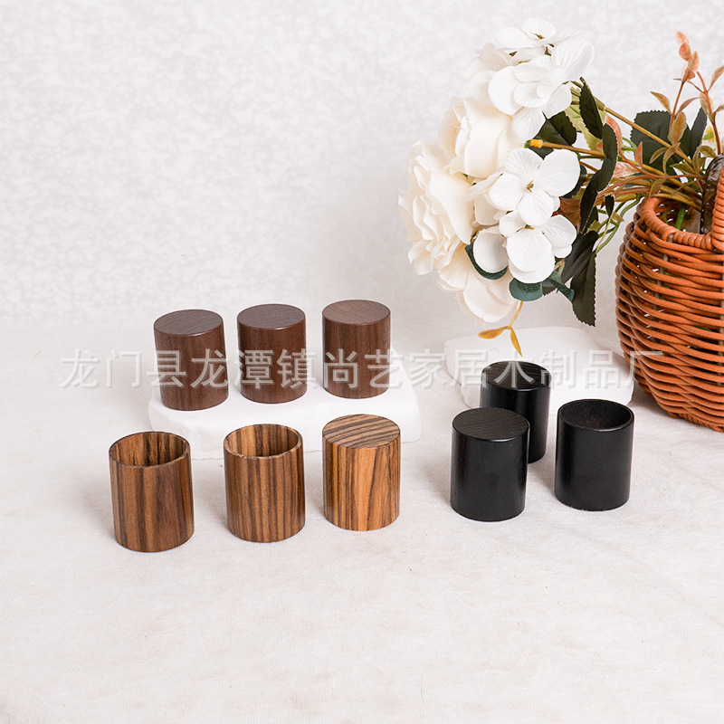 Zebra wood lid, high-end perfume wood lid, Congolese walnut wood lid, black walnut lid, simple solid wood, aromatherapy wood lid