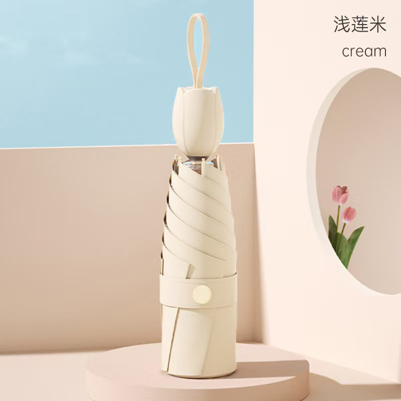 遮阳防晒防紫外线花朵轻巧方便携带遮阳伞迷你口袋便携晴雨两用伞|undefined