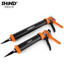 出口玻璃胶枪 结构胶枪经久耐用手动不锈钢旋转热熔手动挤压胶枪