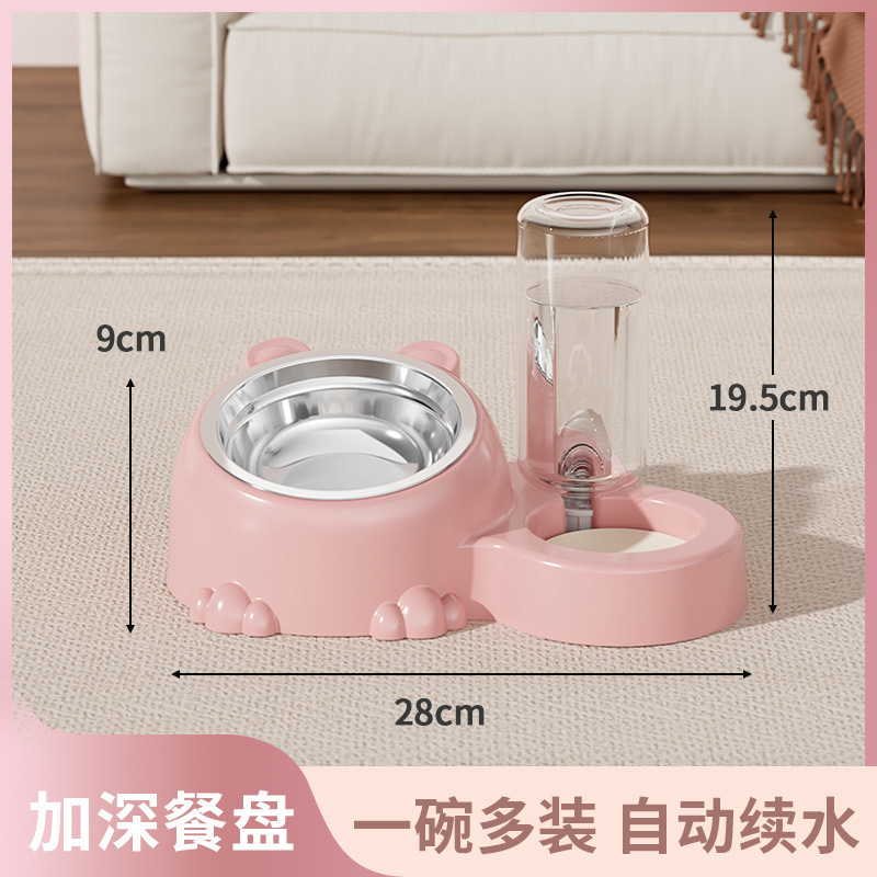 Alimentación de mascotas y agua potable integral máquina de agua potable automática artefacto para gatos máquina de agua potable para gatos y perros utensilios para mascotas image 14