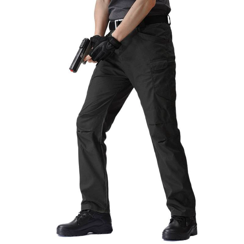 Камуфляжные туристические брюки, slim fit