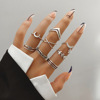Retro ring, advanced set, jewelry hip-hop style, European style, high-quality style, wholesale