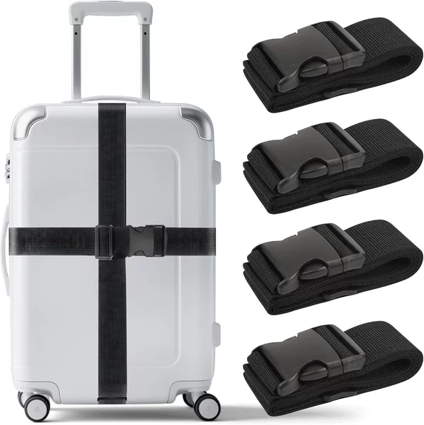 Factory Direct Sales One-Word Password Packing Straps, Suitcase Binding Straps, Luggage Ropes, Thickened Luggage Straps, Box Straps