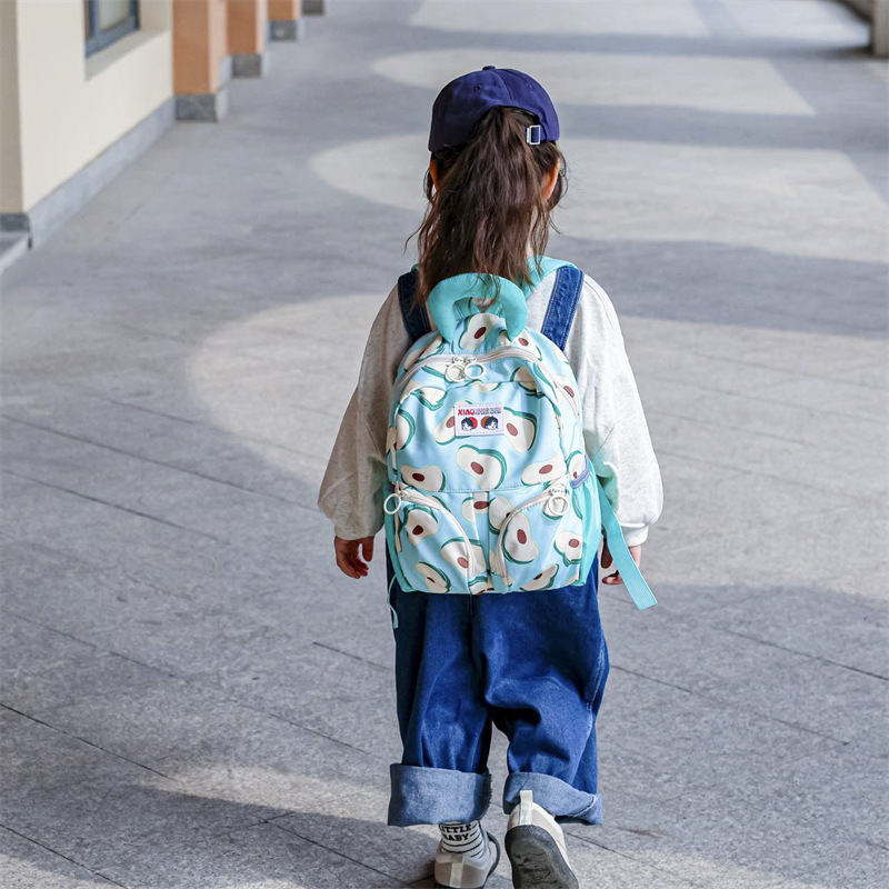 Spring Outing Children's Backpack Girl's Travel Girls' Backpack Lightweight Cute Baby's Schoolbag Kindergarten Boys