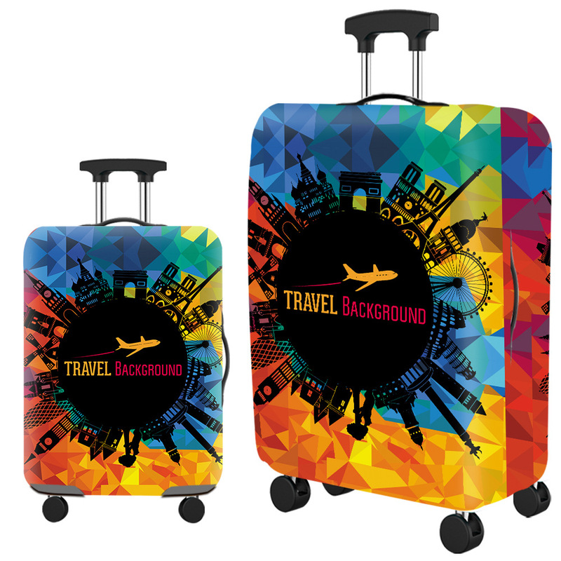 High Elastic Suitcase Cover Thickened Dustproof Air Layer Suitcase Protective Cover Trolley Suitcase Protective Cover Luggage Cover High Elastic Suitcase Cover Thickened Dustproof Air Layer Suitcase Protective Cover Trolley Suitcase Protective Cover Luggage Cover