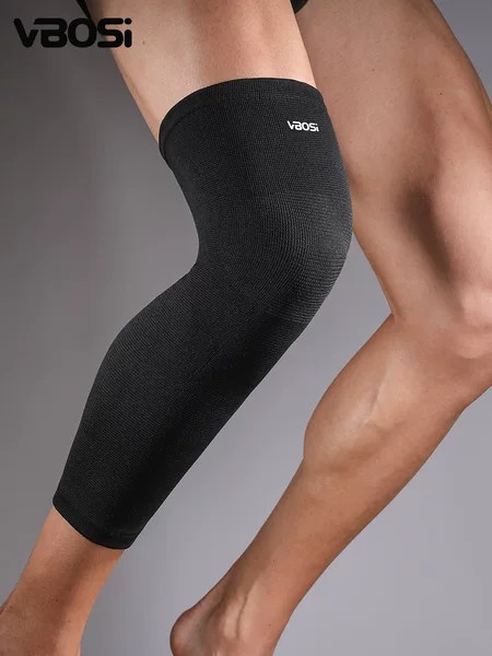 VBOSI sports knee pads for full leg protection, suitable for basketball, running, cycling, outdoor sports, breathable knee protectors, factory wholesale