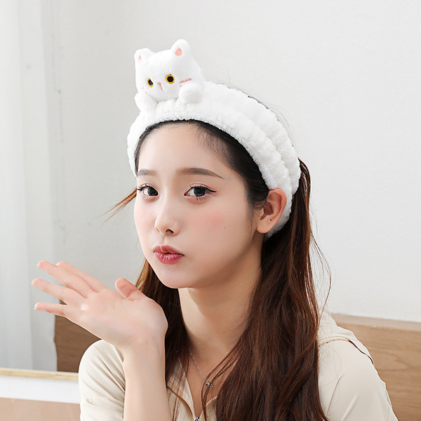 Plush cartoon cute headband