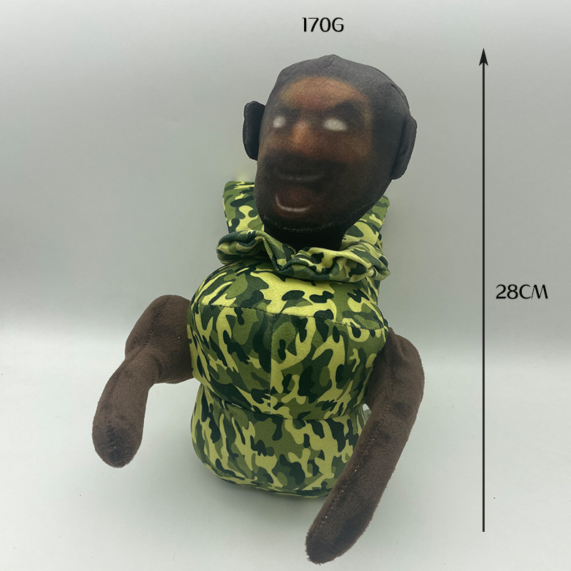 Cross-border Skibidi aseo persona Speakerman jefes Persona de audio relleno muñeca lote. Cabello