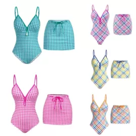 比基尼;连体泳衣;三件套泳装