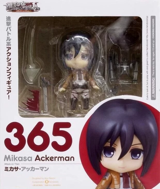 Фигурки (Attack on Titan) чиби подвижные, ≈10 см, раскрашенные, коллекционный набор