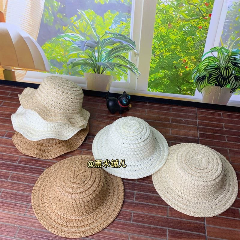 BJD 3/4/6 очков/кукла соломенная шляпа в пасторальном стиле, милая подходящая соломенная шляпа для фотографии.