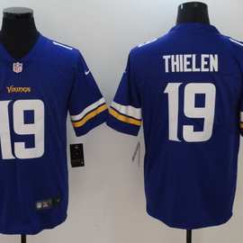 橄榄球Minnesota Vikings Justin Jefferson维京人队刺绣3代