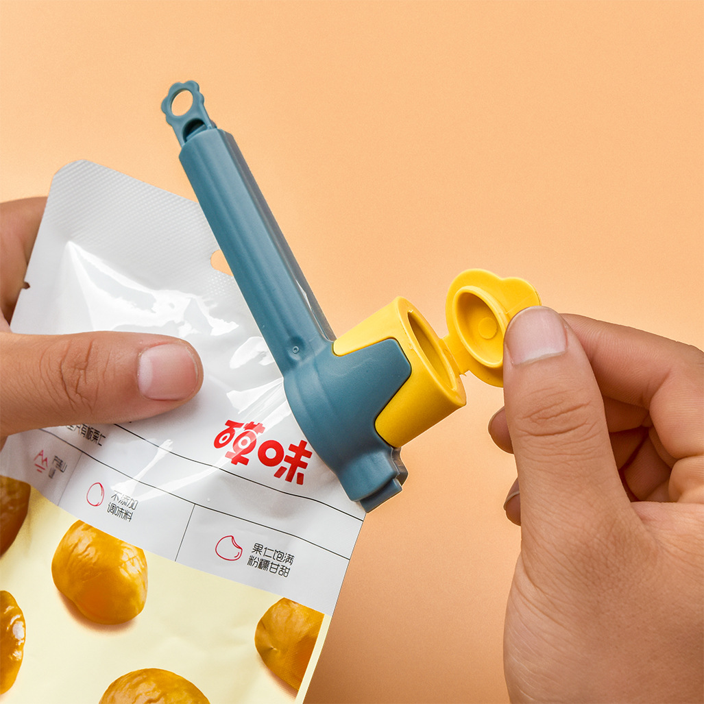 A184 snack sellado clip de leche en polvo de descarga de plástico clip de boquilla DISPOSITIVO DE SELLADO de bolsa de alimentos clip de sellado