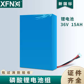 300W集中电源配件 锂电池组 36V1h 磷酸锂电池组内置保护板