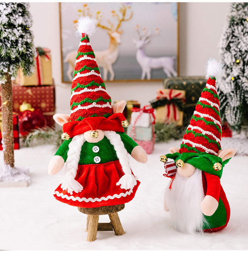 Navidad Lindo Muñeca No Tejido Fiesta Atrezzo Decorativo display picture 2