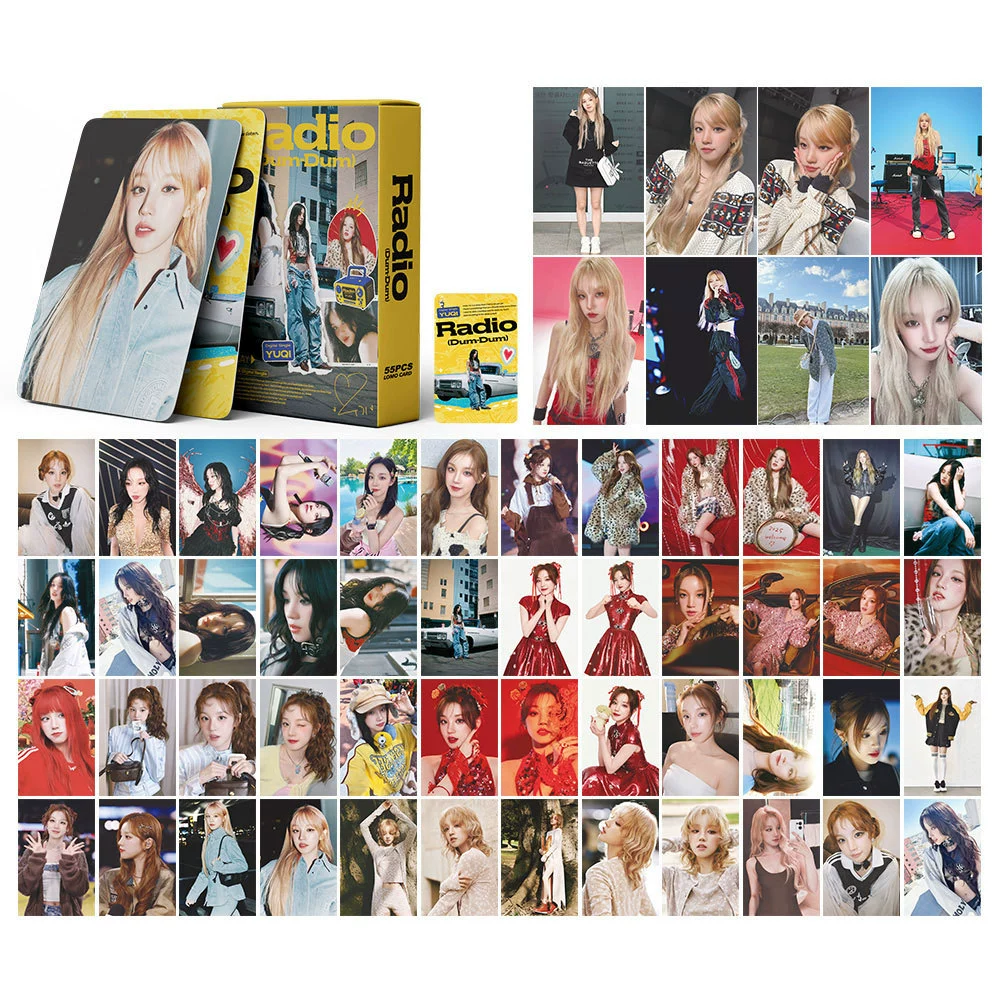 KPOP LOMO фото-карточки набор 55 шт. DIY, 5,7×8,7 см — поддержка IVE