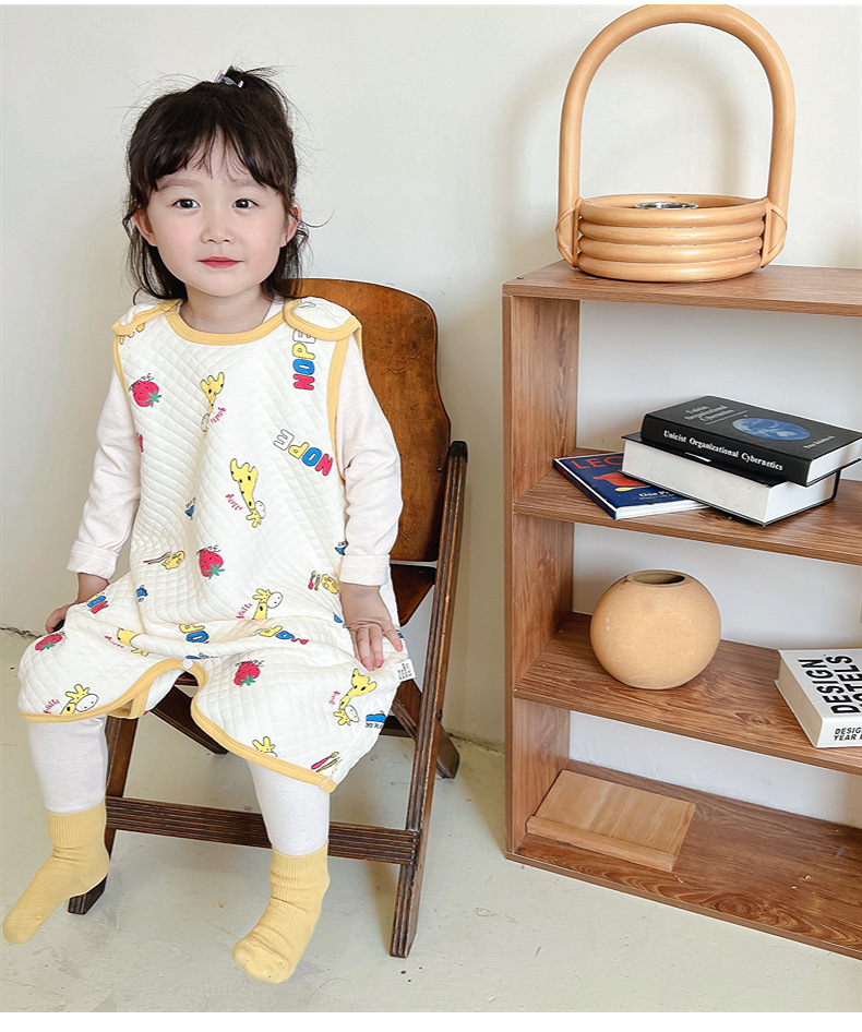 Simple Maternal and Infant Children's Dress Details Page (22)