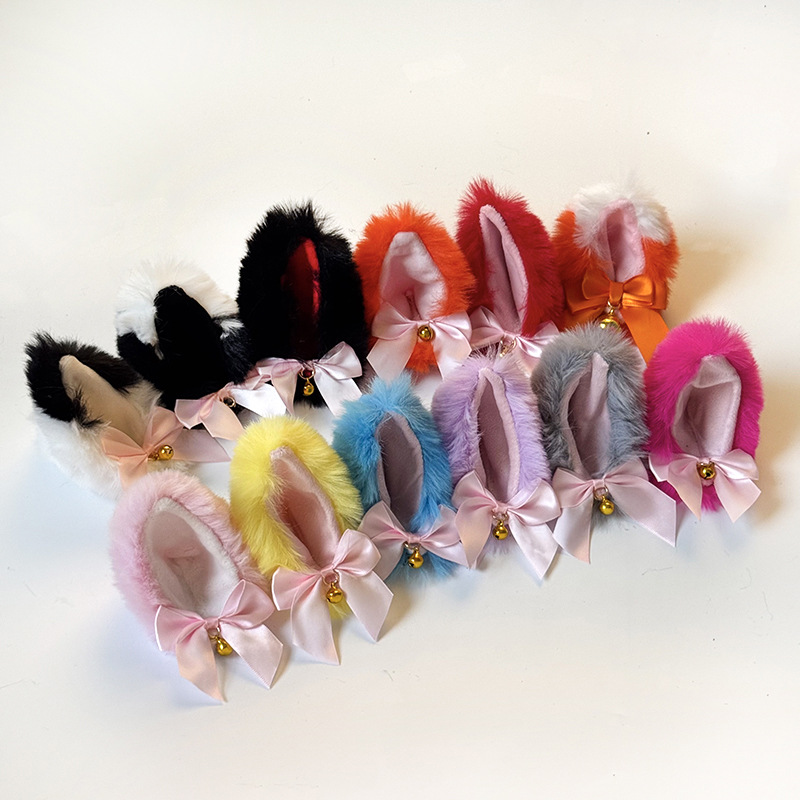 Source factory cat ear helmet decoration motorcycle helmet accessories support in-stock delivery multi-color cat ear helmet decorations