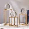 Scandinavian creative crystal, jewelry for living room, modern decorations for office, light luxury style