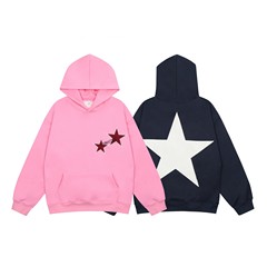 国境を越えた対外貿易婦人服の新製品2024秋冬にベルベットの上着アマゾンの星のプリントと帽子のセーター