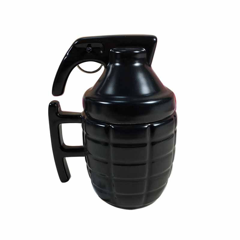 Taza de granada personalizada taza de agua creativa taza de gran capacidad taza con tapa taza de cerámica resistente a altas temperaturas taza de menú explosiva