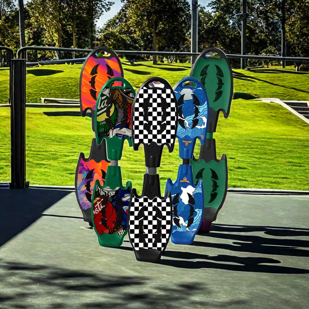 Children's Vitality Board Rocket Board Two-Wheel Flash Pu Wheel Swinging Wear-Resistant Anti-Fall Trendy Model Supports Dropshipping