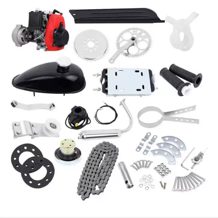 四冲自行车汽油机双链传动款