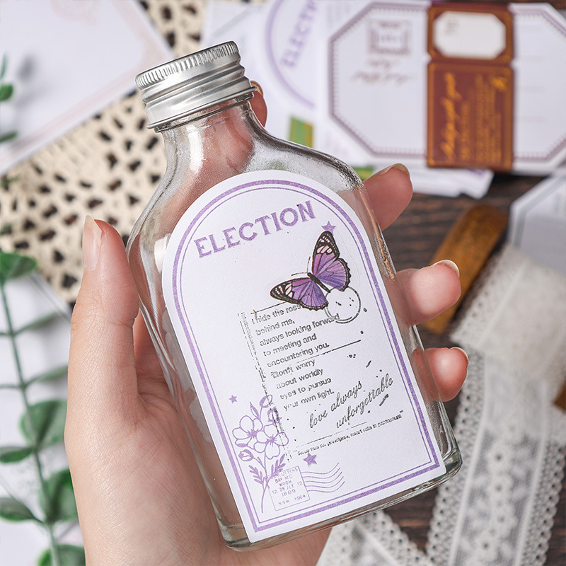 Papel de tinta de material de nota DIY retro cuentas de mano papel de nota de fondo decoración base no adhesivo papel de fondo nota de mensaje