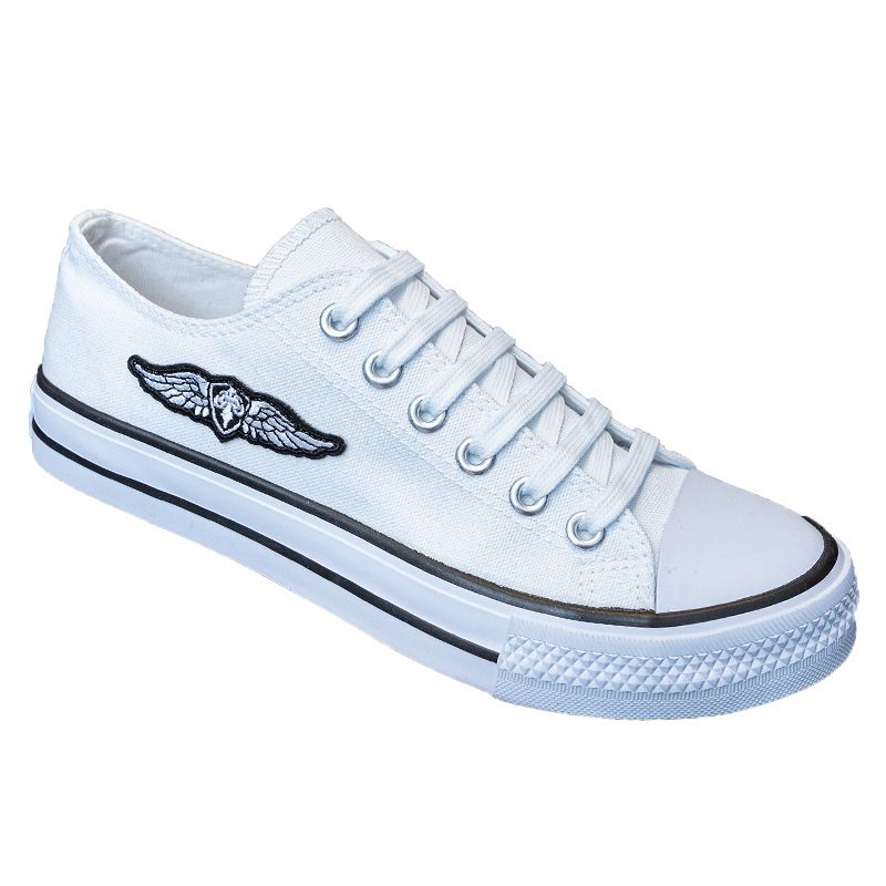 Neue Stil Leinwand Schuhe Männer Low Top Koreanische Trendy Board Weichen Boden Single Liebhaber Casual Alle Spiel Mode_voghion.com